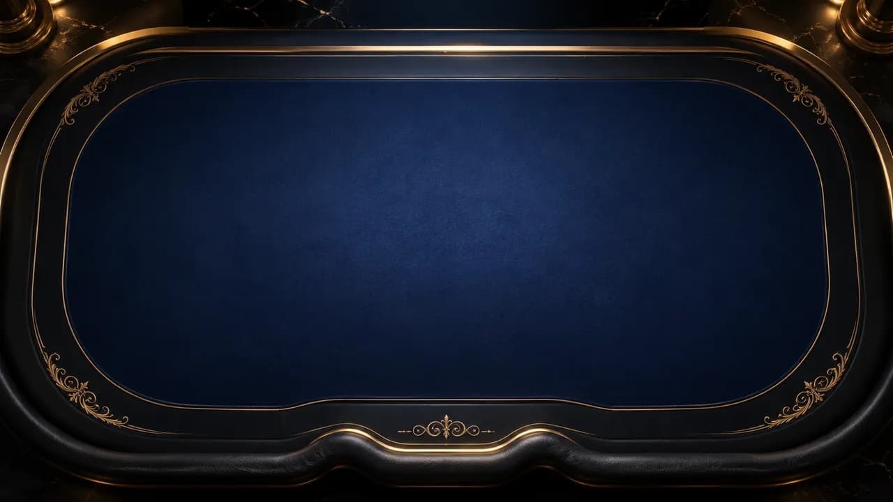 Royal Roulette — 3D casino table render